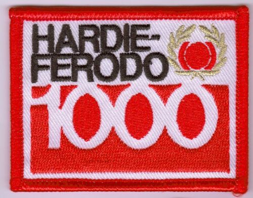 Hardie 1000 embroidered cloth Patch
