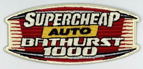 Supercheap Bathurst 1000 Embroidered Cloth Patch