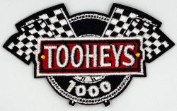 Toohey's 1000 Embroidered cloth Patch