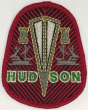 Hudson Embroidered Cloth Patch