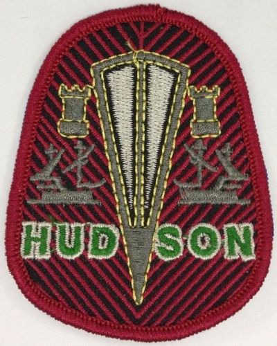 Hudson Embroidered Cloth Patch