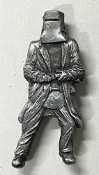 Ned Kelly Pewter Badge/Lapel-pin