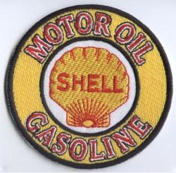 Shell Motoroil Gasoline Embroidered Patch