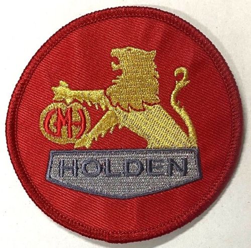 Holden Silver&Gold Retro Lion Embroidered Cloth Patch