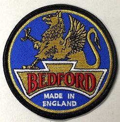 Bedford Embroidered cloth Patch
