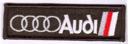 Audi Embroidered Cloth Patch