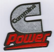 Cummins Embroidered Cloth Patch