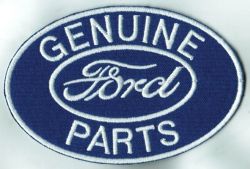 Genuine Ford Parts Embroidered Cloth Patch
