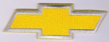 Chevrolet Gold Bowtie Embroidered Cloth Patch