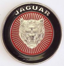 Jaguar Round Old Emblem Badge/Lapel-pin