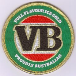 VB Beer Logo Embroidered cloth Patch