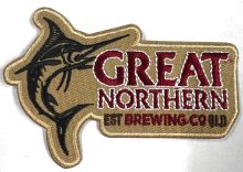 Great Northern Brewing Embroidered Cloth Patch