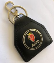 SAAB Aero Genuine leather keyring/fob
