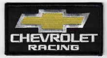 Chevrolet Racing Black&Gold Embroidred Patch