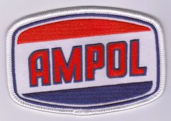 Ampol Retro Logo Embroidered Cloth Patch