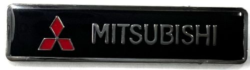Mitsubishi Script Oblong Badge/Lapel-pin
