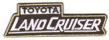 Toyota Landcruiser Script Embroidered Patch