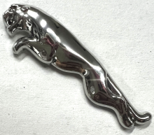 Jaguar Leaping Cat Metal Lapel-Pin/Badge