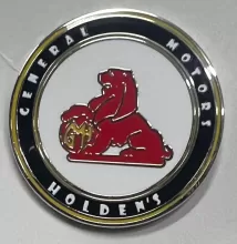 GMH Holden Retro Round Lion Lapel-Pin/Badge