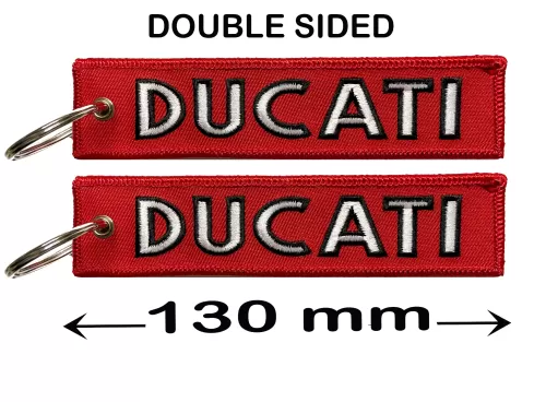 Ducati Red Key Tag/Flap