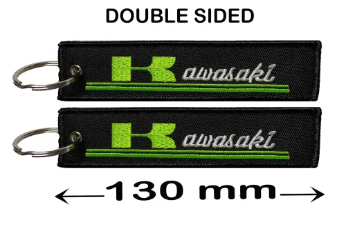 Kawasaki Motorcycle Key Tag/Flap