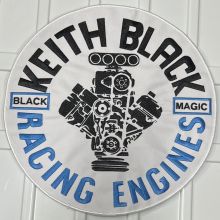 Keith Black Embroidered Back Patch