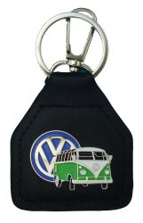 VW Kombi Genuine Leather Keyring/Keyfob