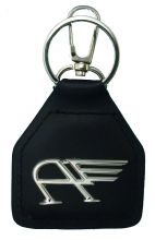 Flying A Genuine Leather Keyring/Keyfob 