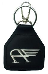 Flying A Genuine Leather Keyring/Fob