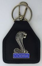 Cobra Genuine Leather Keyring/Keyfob