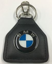 BMW Genuine Leather Keyring/Fob