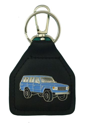Landcruiser 60's seris Genuine Leather Keyring/Fob