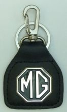 MG Metal Leather Keyring/Fob