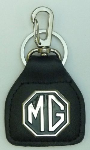 MG Metal Leather Keyring/Fob
