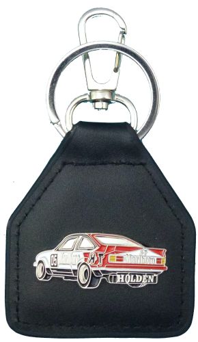 Brock Torana Rear View Genuine Leather Keyring/Fob