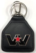 Western Star Genuine Leather Keyring/Fob