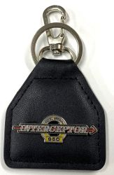 Royal Enfield Interceptor Leather Keyring/fob