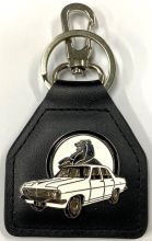 HR Holden Genuine Leather Keyring/Fob