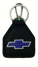 Chevrolet Bowtie Genuine Leather Keyring/Fob