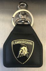 Lamborghini Genuine Leather Keyring/Fob