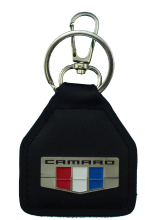 Camaro Emblem Leather Keyring/Fob