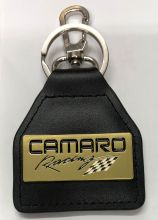 Camaro Racing Genuine Leather Keyring/Fob