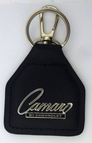 Camaro Script Genuine Leather Keyring/Keyfob