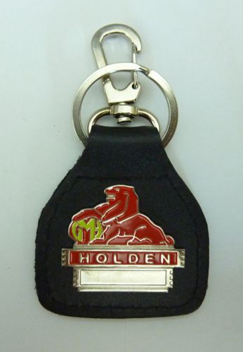 Holden Year Genuine Leather Keyring/Fob