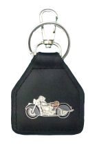 Indian Chief Motocycle Genuine Leather Keyring/Fob