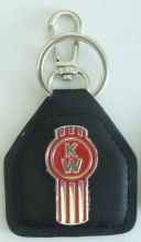 Kenworth Genuine Leather Truck Keyring/Fob