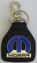 Mopar Big M Geniune Leather Keyring/Keyfob 