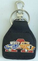 Ford Model A Genuine Leather Keyring/Fob