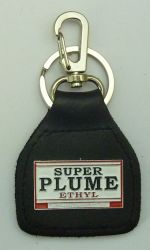 Plume Super Ethyl Genuine Leather Keyring/Fob
