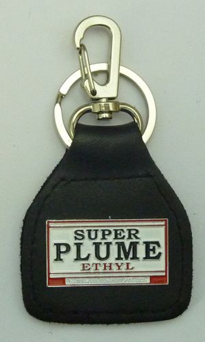 Plume Super Ethyl Genuine Leather Keyring/Fob